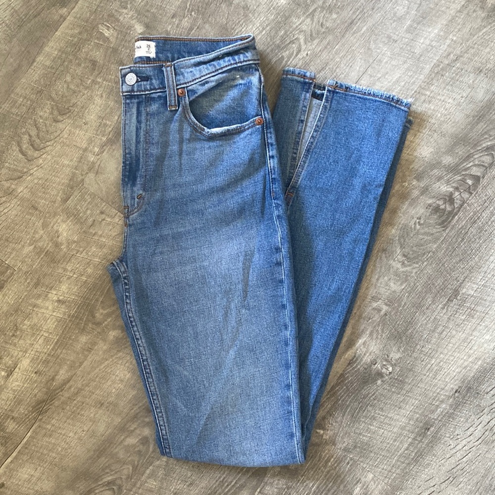 A&F Jeans with Slit